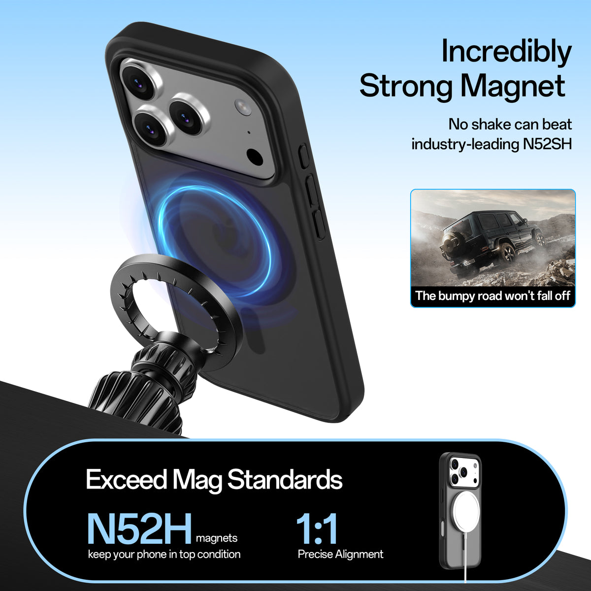 Matt Iron MagSafe Case