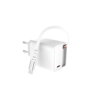 Chargeur 30W GaN câble RTC