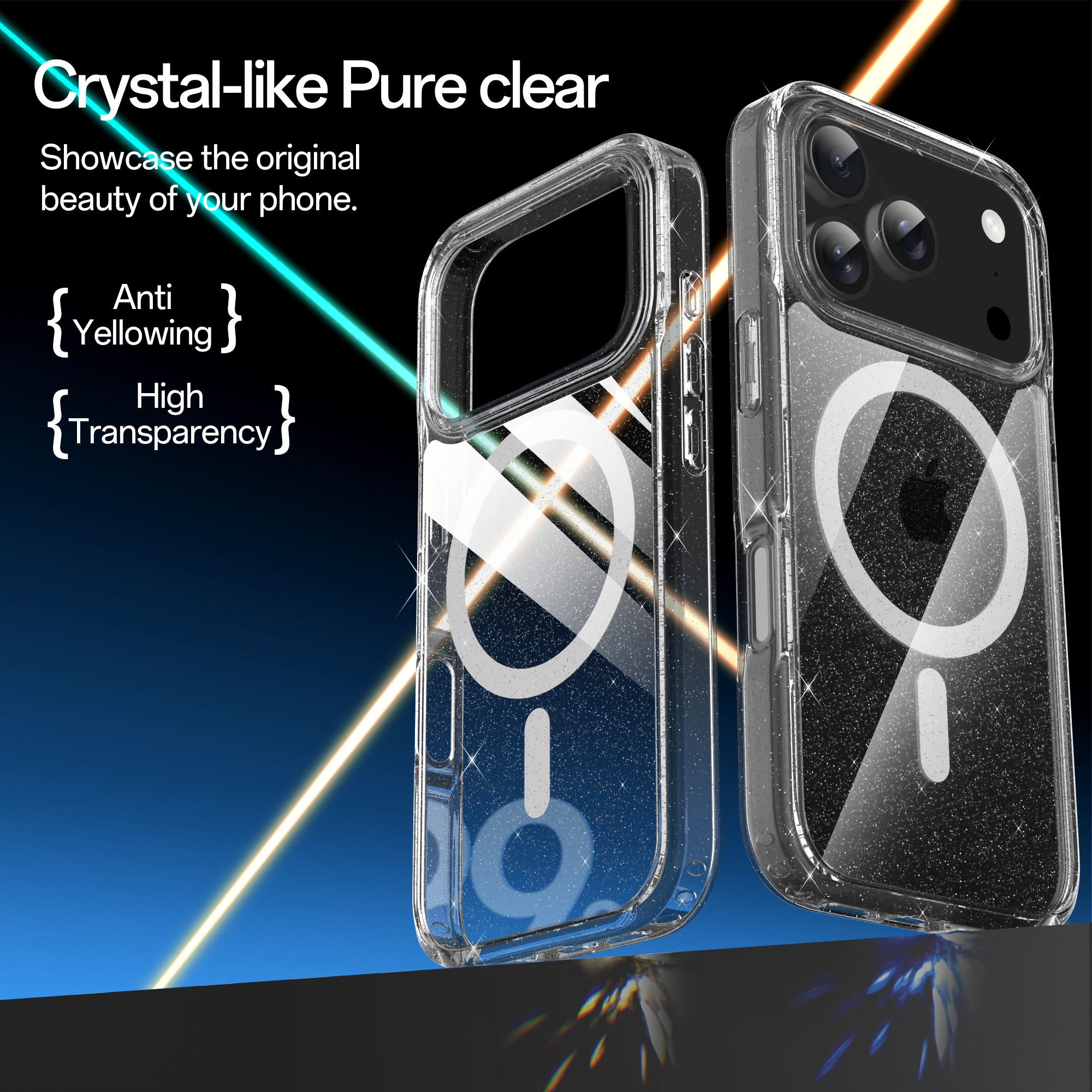 Crystal Glitter MagSafe Case