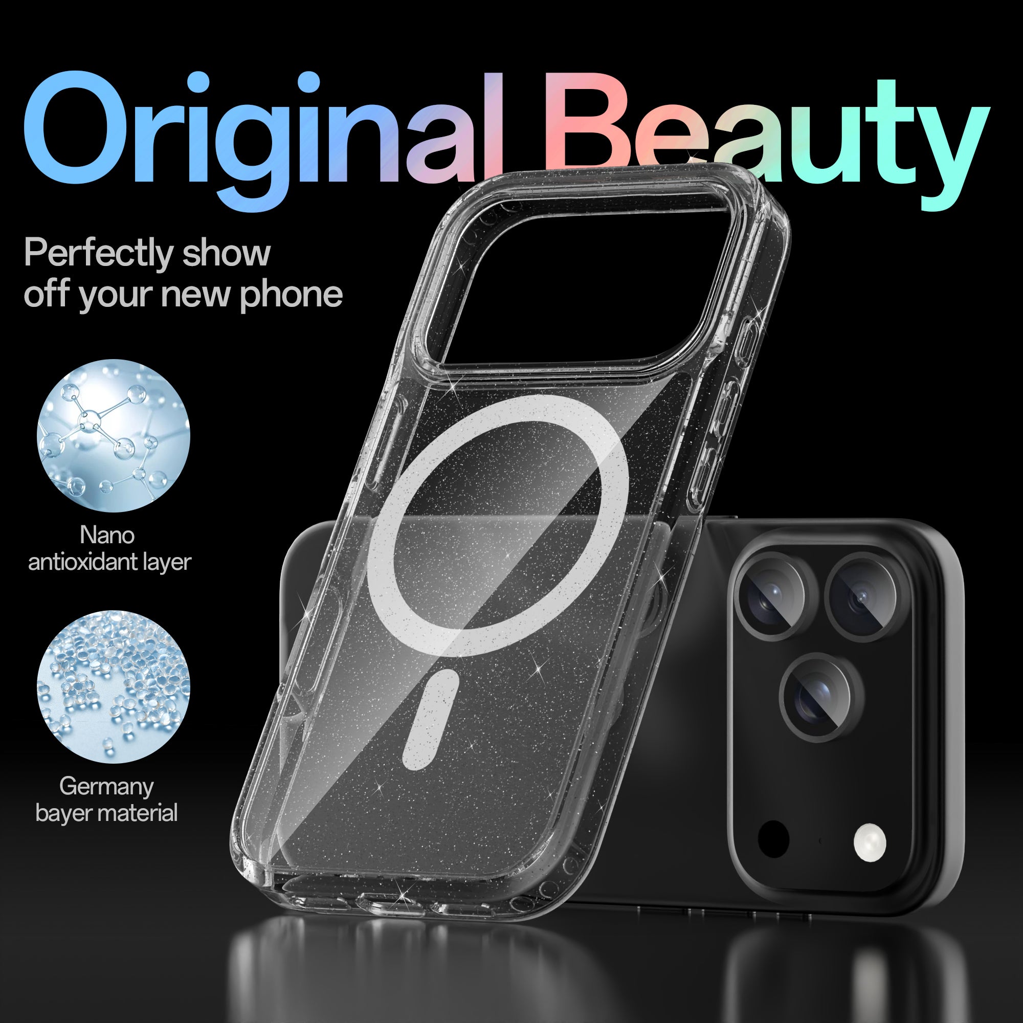 Crystal Glitter MagSafe Case
