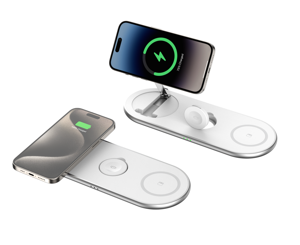 Powerbase - Station de charge induction 3 en 1
