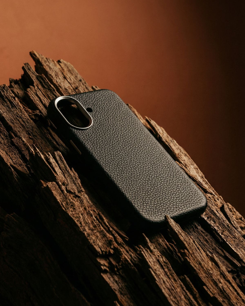 Leather Metal MagSafe Case