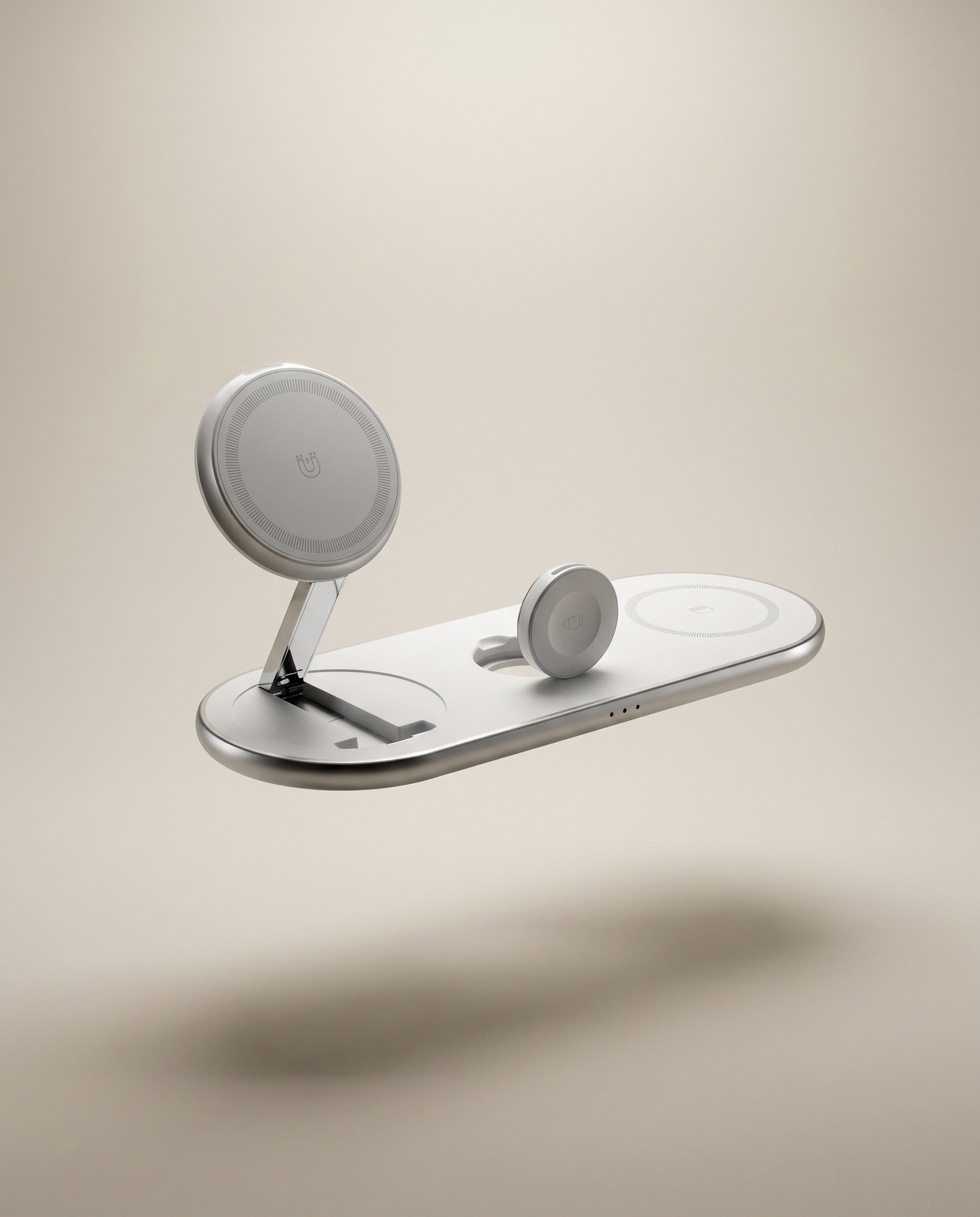 Powerbase - Station de charge induction 3 en 1