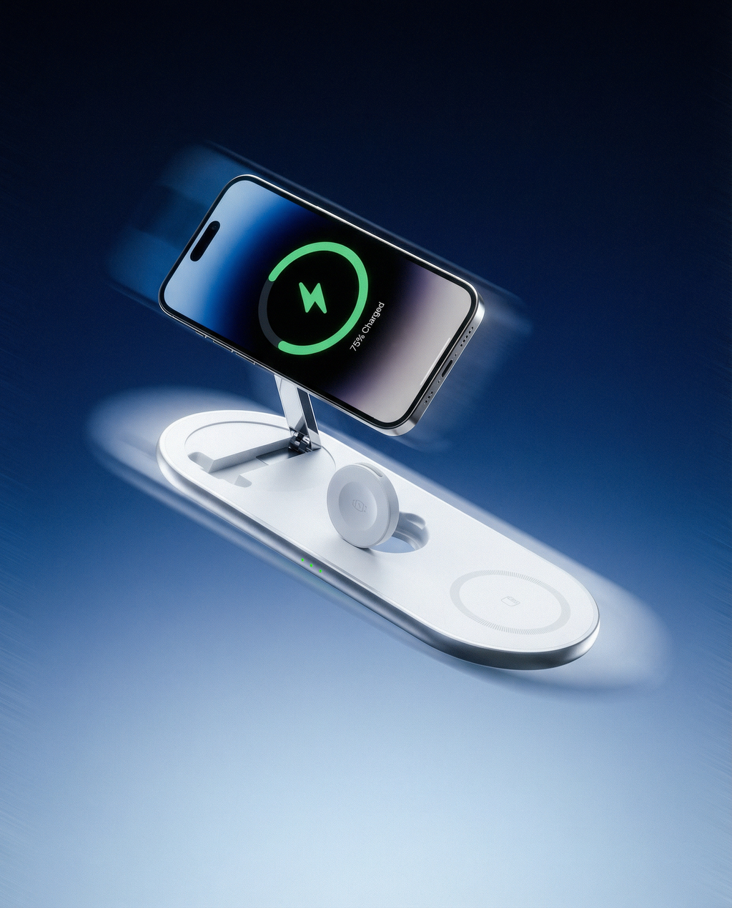 Powerbase - Station de charge induction 3 en 1