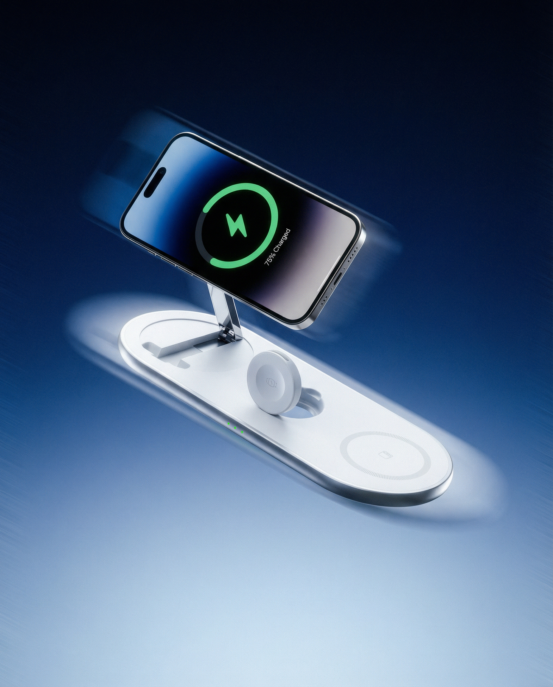 Powerbase - Station de charge induction 3 en 1