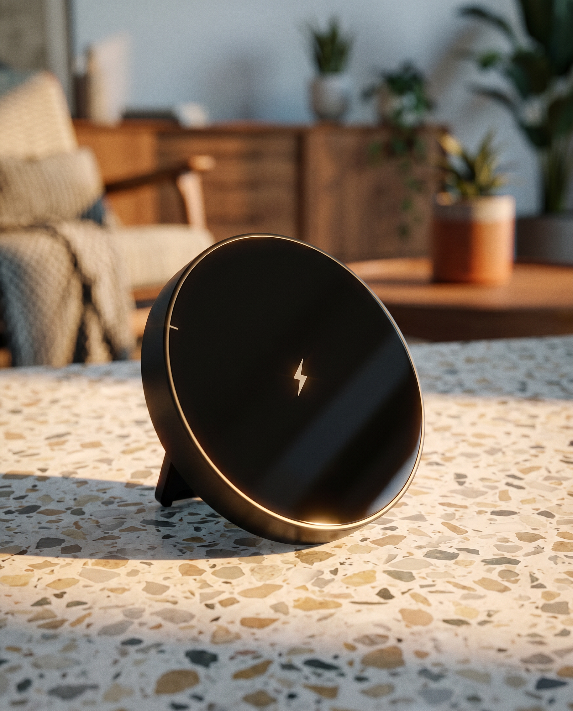 Chargeur compatible MagSafe 15W avec stand intégré