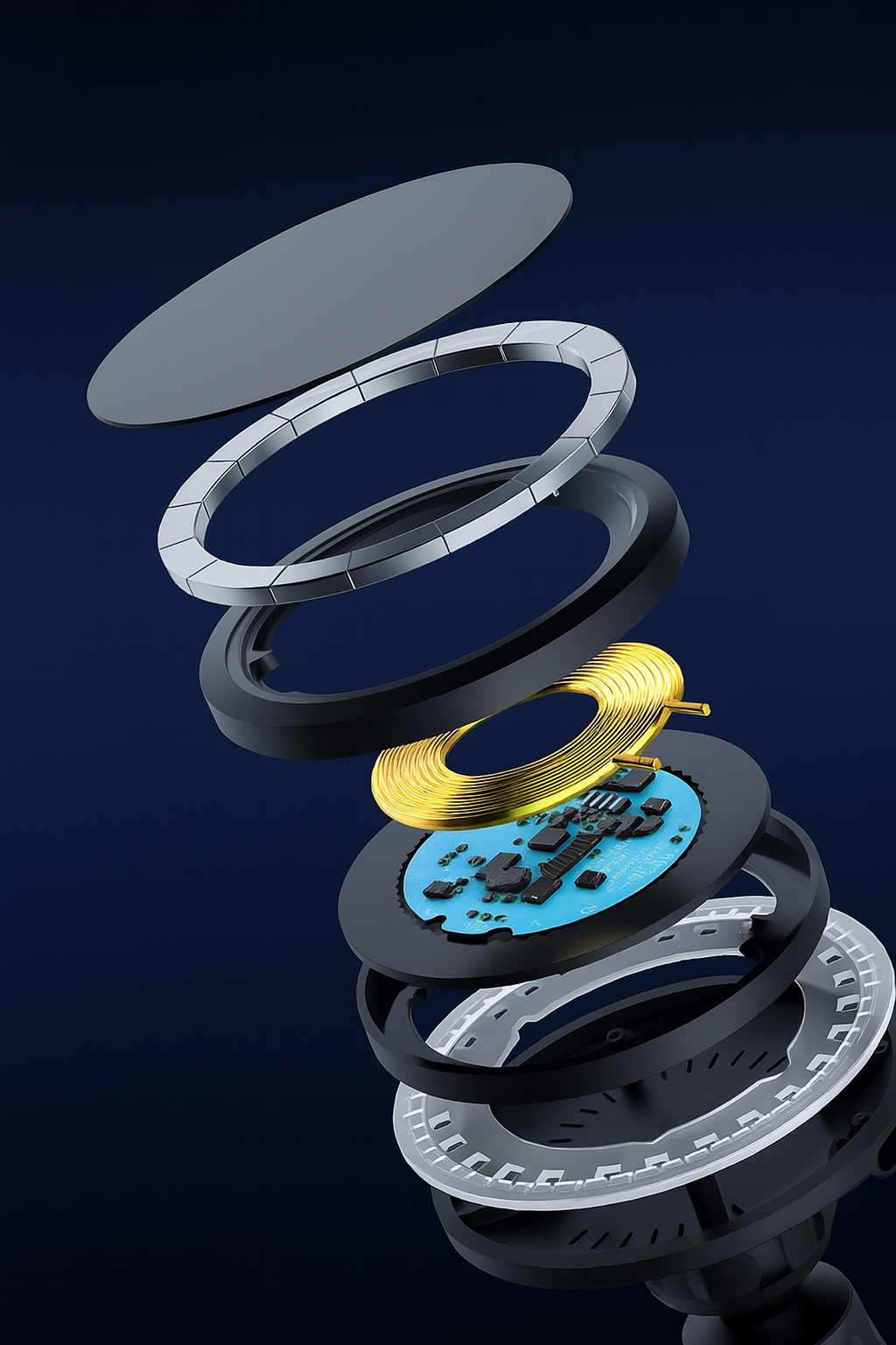Magnetic Car Charging mount - Silicone