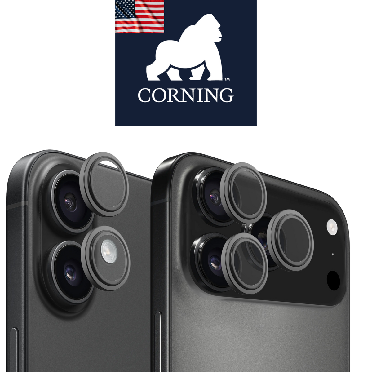 Protection Lentilles Camera - Corning