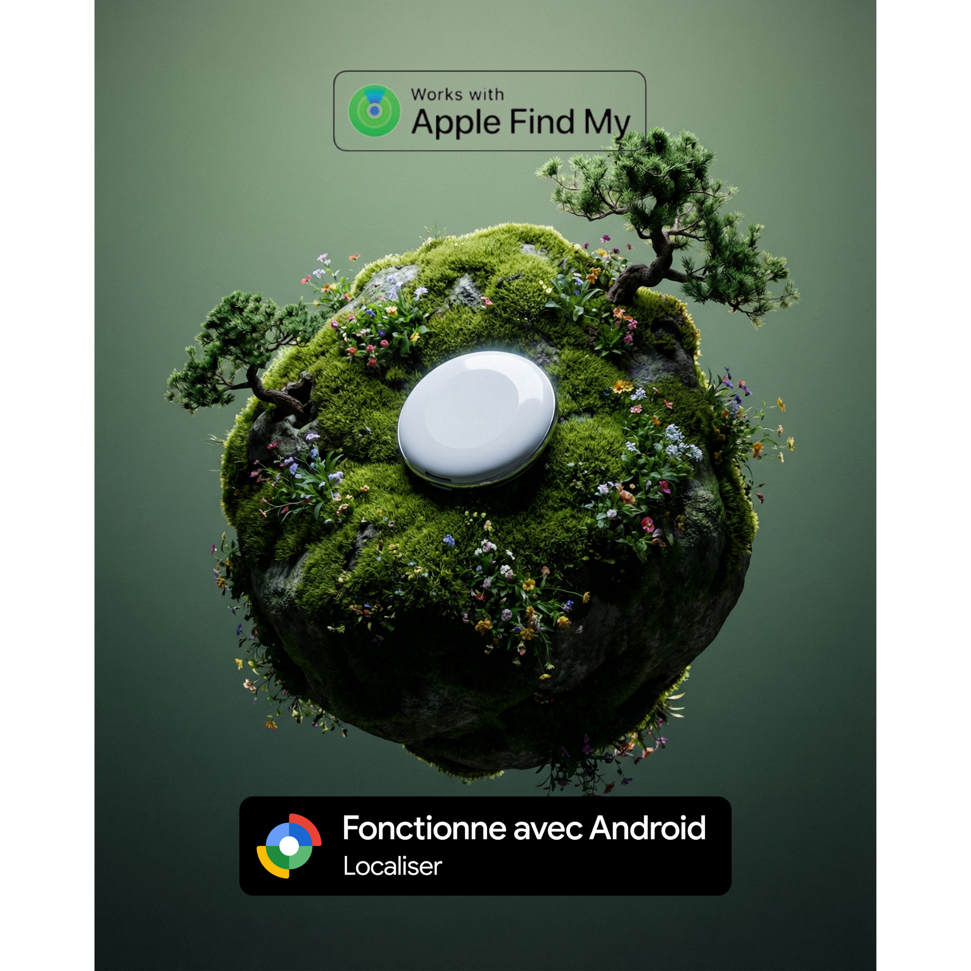 Noviant Tag – Tracker Certifié Apple & Android