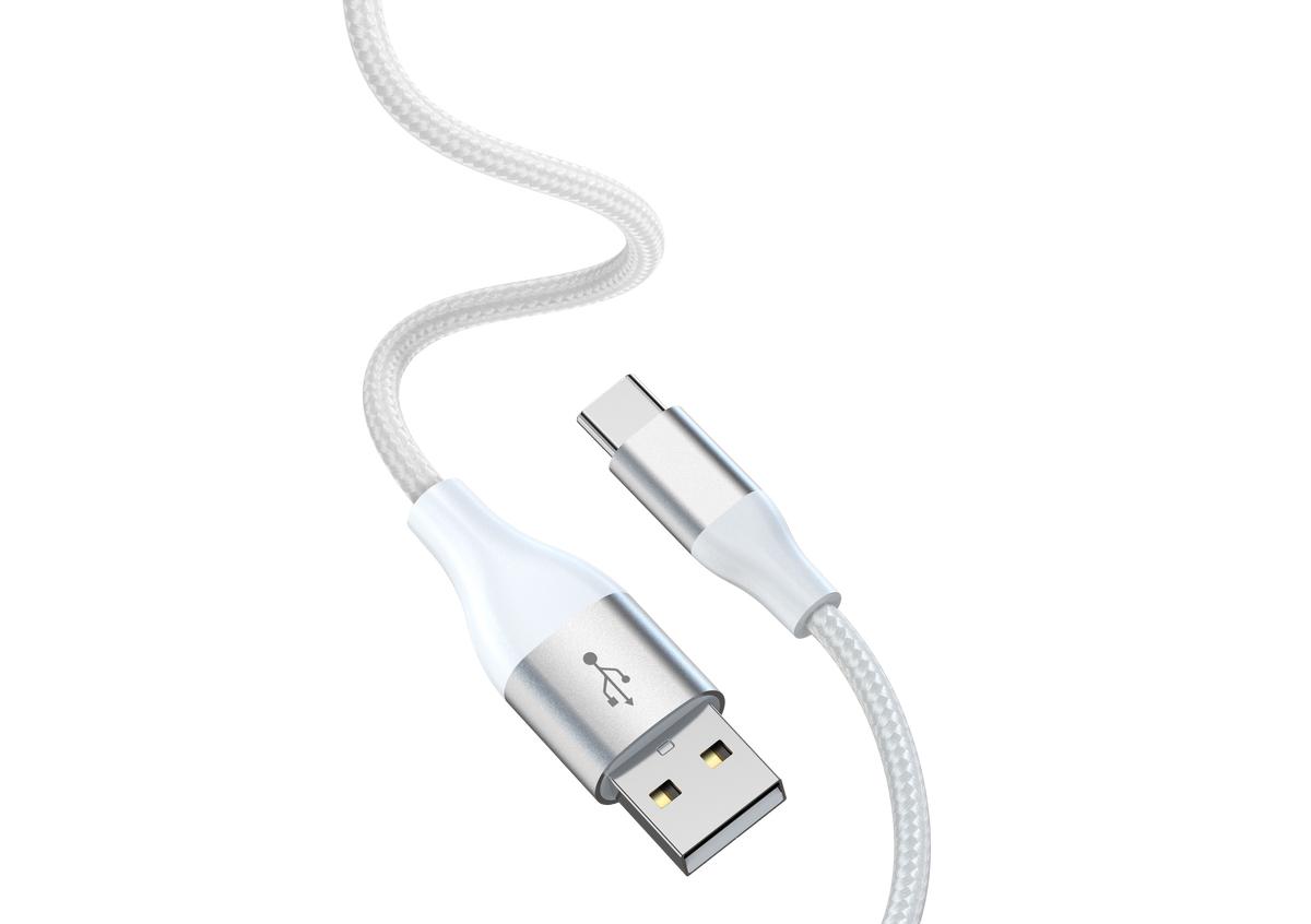 Câble USB-A-C tressé renforcé 60W