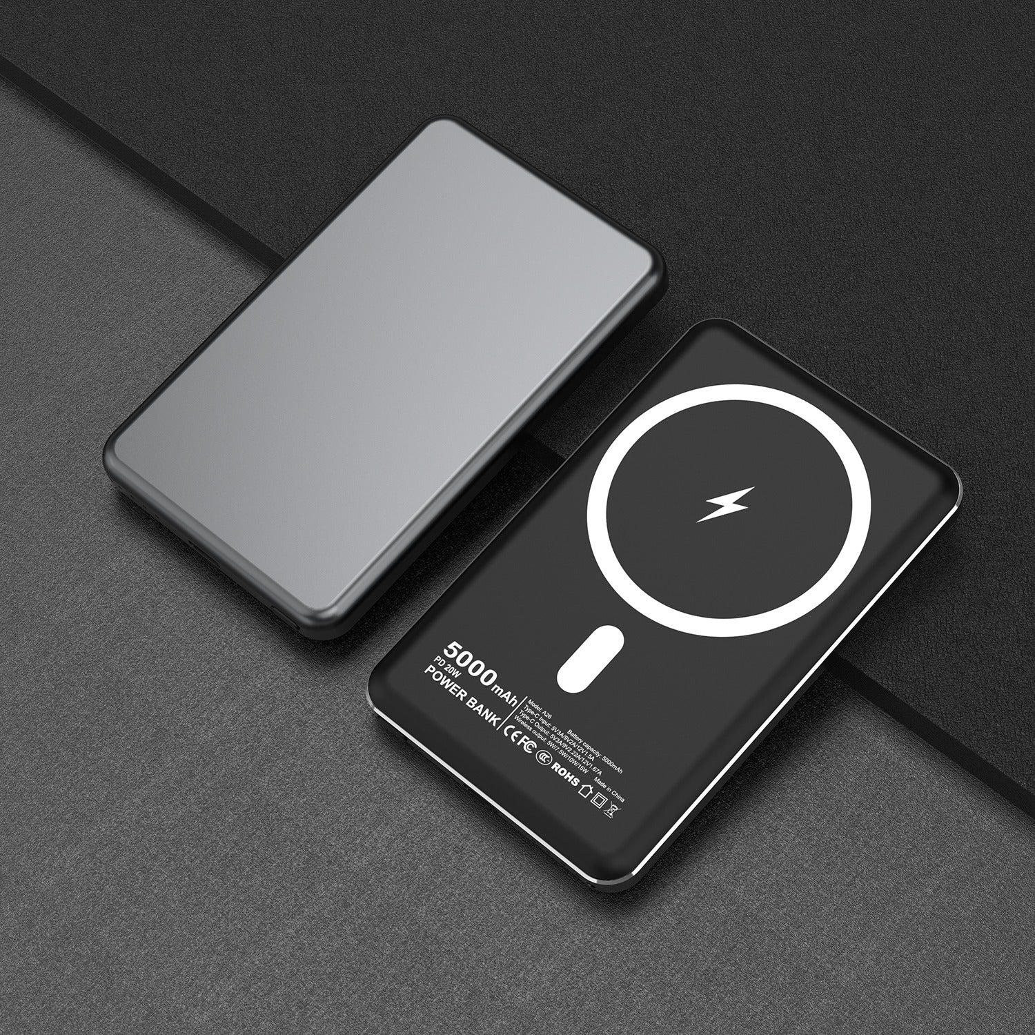 Powerbank Magnétique Ultra Fine - 5000mAh