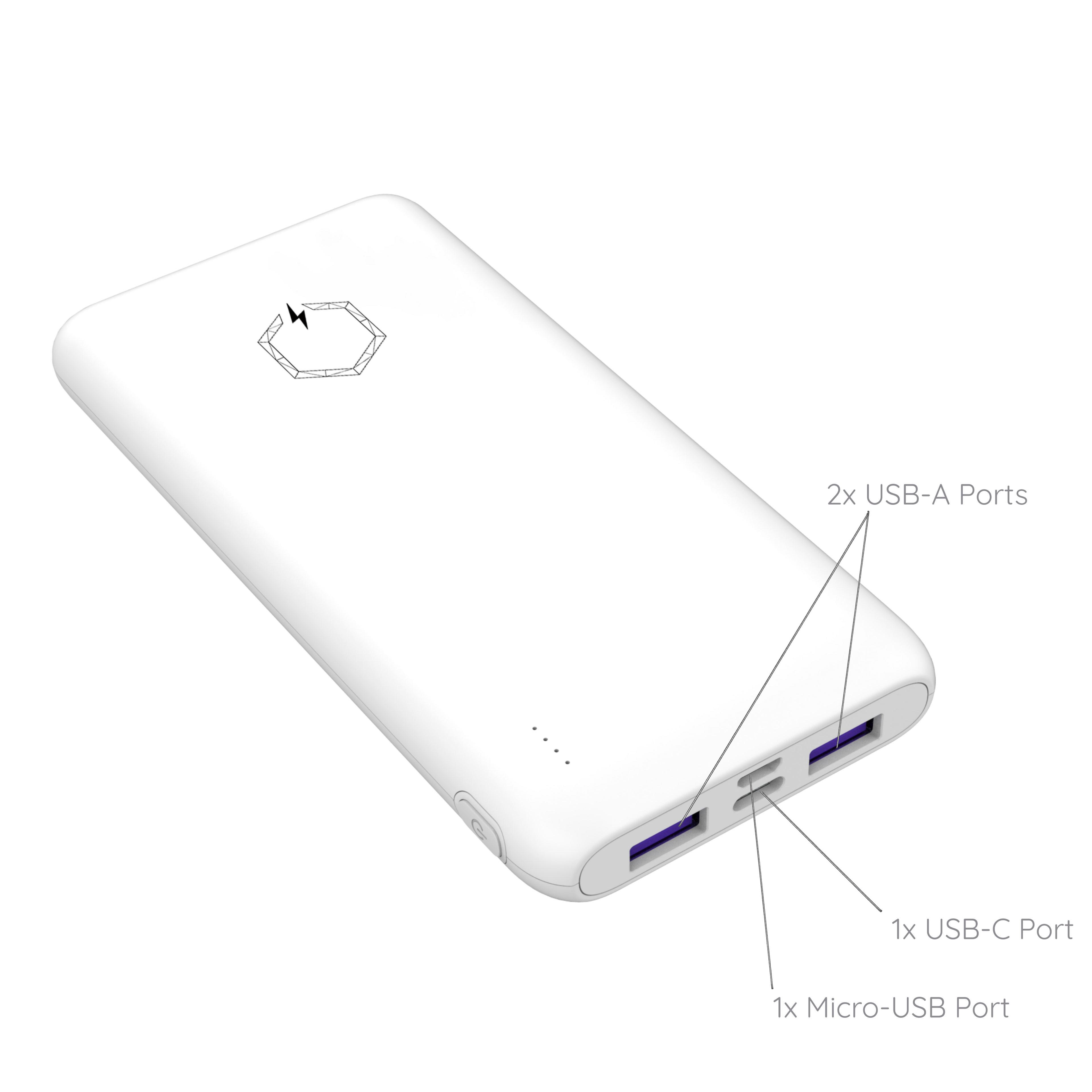 Powerbank haute capacité 10000mAh - ECO